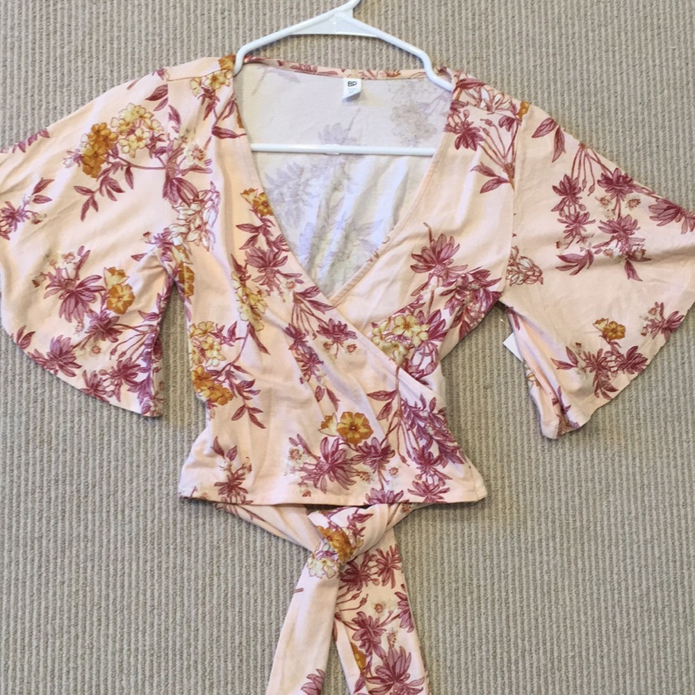 BP LIGHT PINK FLORAL SHIRT